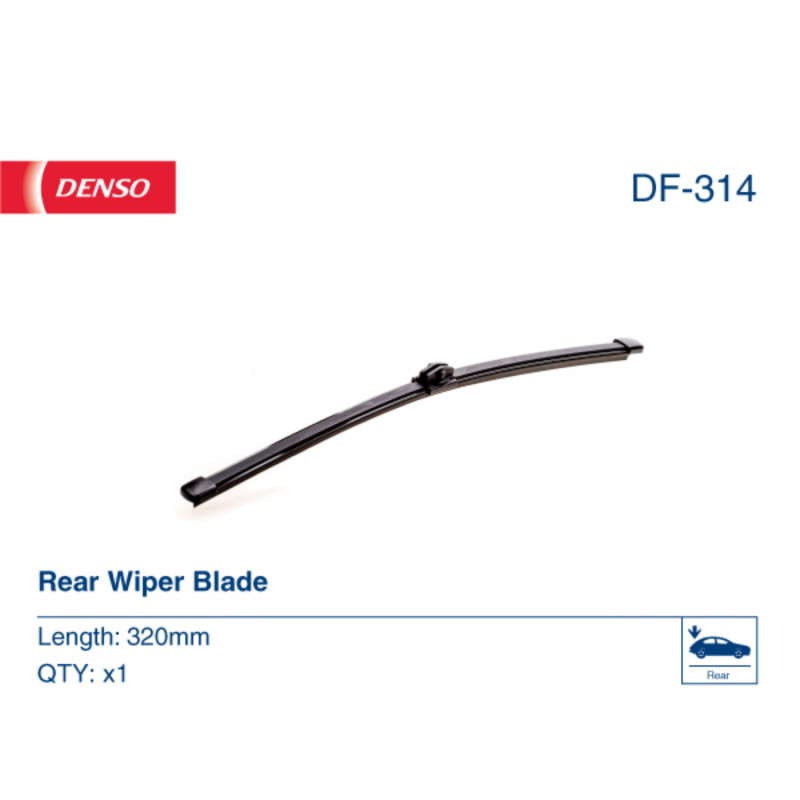 DF31400000NB Denso Bagrudevisker, 13 inch / 320mm lang, passer til flere Audi, Cupra & Seat modeller m.fl.