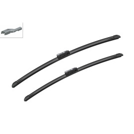 A104S Bosch Aerotwin Viskerblade / Fladblade sæt 550+500mm