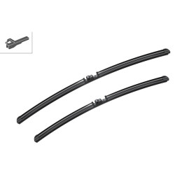 A582S Bosch AeroTwin Viskerblade / Fladblade sæt 600+530mm