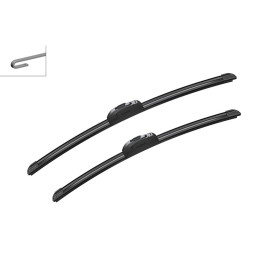 AR502S Bosch Aerotwin Viskerblade / Fladblade sæt 500+450mm