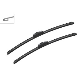 AR532S Bosch Aerotwin Viskerblade / Fladblade sæt 530+500mm