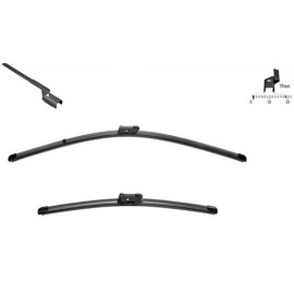 VF347 Valeo Silencio Viskerblade / Fladblade sæt 650+400mm