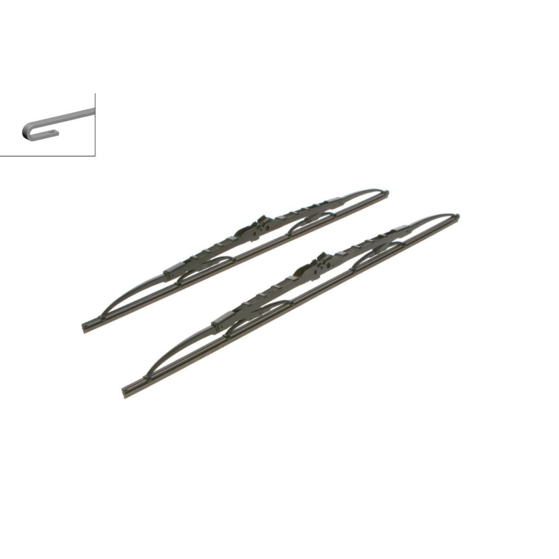 682 Bosch Twin Viskerblade / Vinduesvisker sæt 550+530mm
