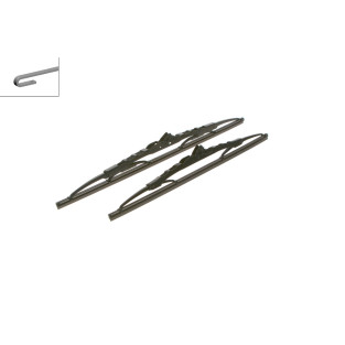472 / 3397001472 Bosch Twin Viskerblade / Vinduesvisker sæt, 450 & 400mm lange