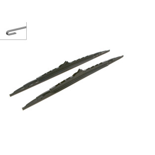 046S Bosch Twin Viskerblade / Vinduesvisker sæt, begge 680mm lange