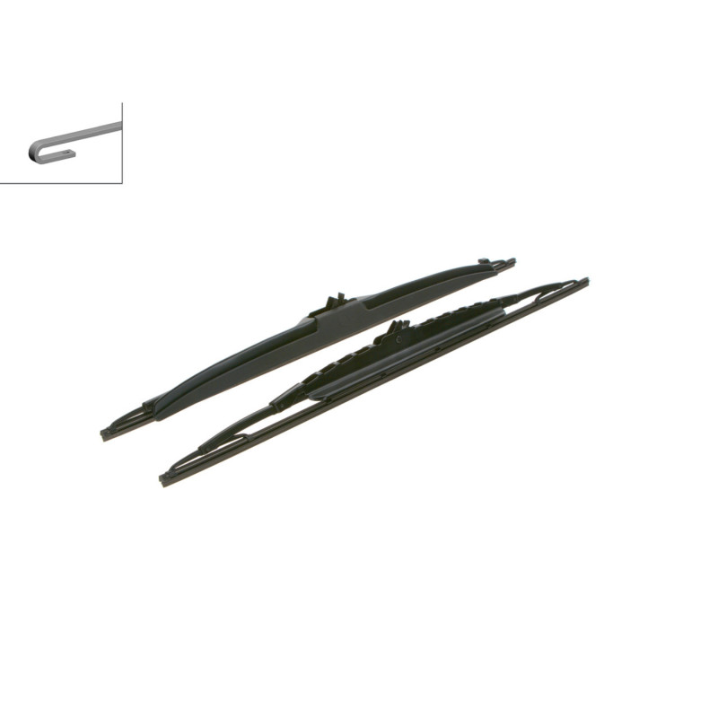 367S Bosch Twin Viskerblade / Vinduesvisker sæt, 600 & 625mm lange