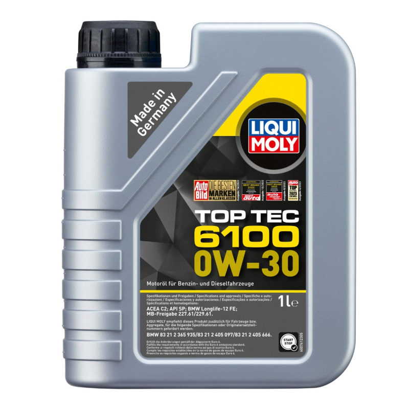 Top Tec 6100 Liqui Moly 0w30 Motorolie I 1 Liter
