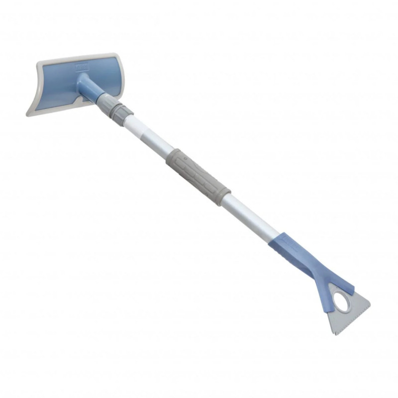Sne-rydderen fra Kungs med 67-103cm langt teleskop skafte. God til at fjerne sne fra bilens tag.