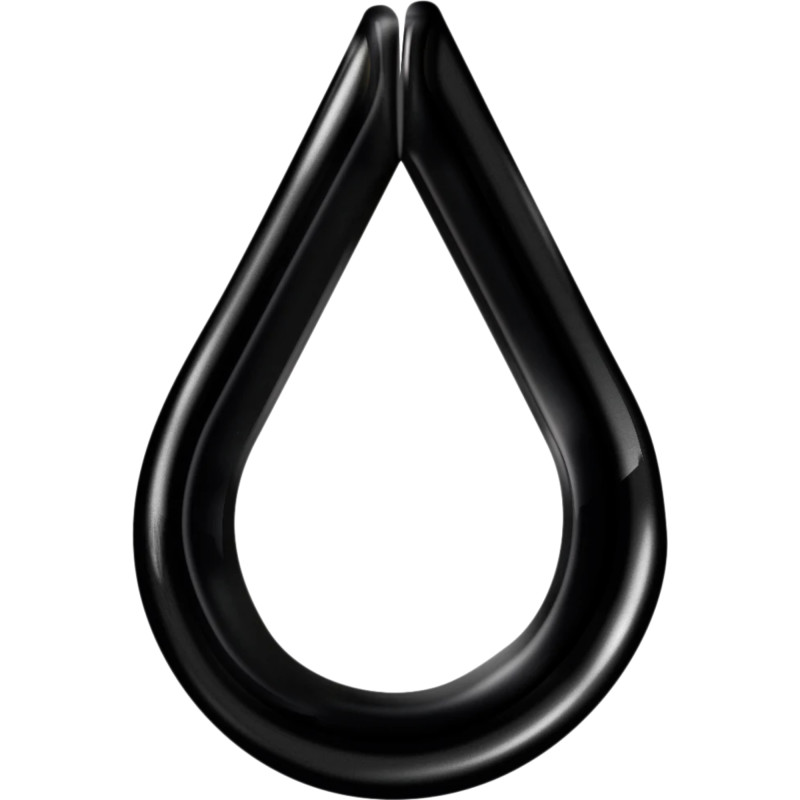 Black Ice dufte clip fra Wunder-Baum - uden blisterkort