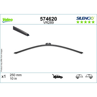 VR289 / 574620 Valeo Silencio Bagrudevisker, 250mm / 10 inch. lang 
