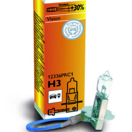 Philips H3 pære - Vision Premium +30% mere lys