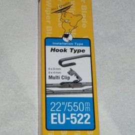 EU-522 NWB Viskerblad / Vinduesvisker - 550mm lang