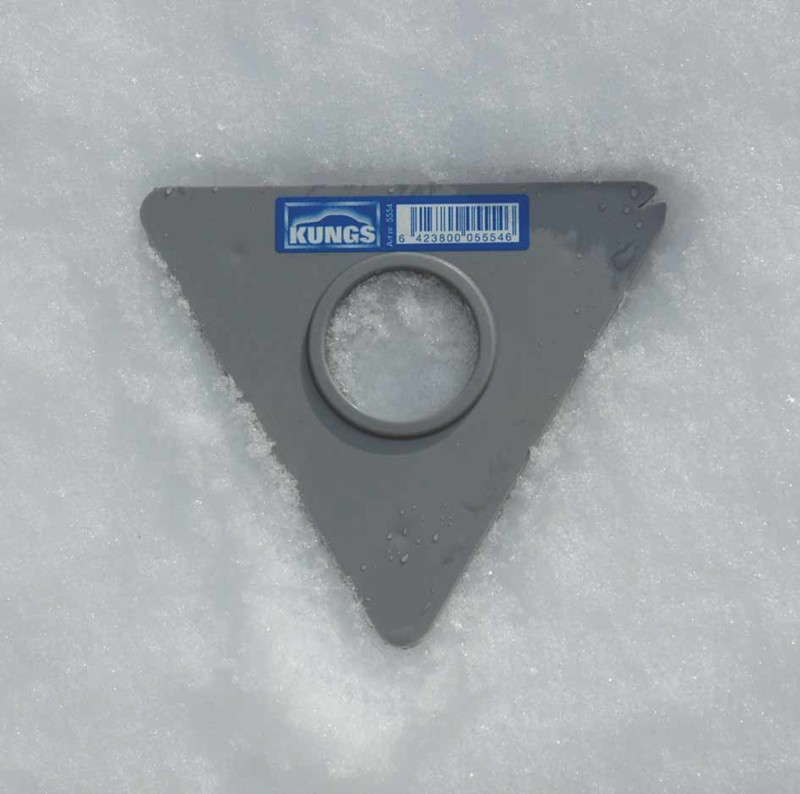 Plast klinge med vendbar skær til isskraber fra Kungs